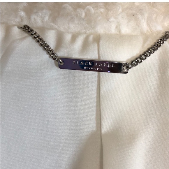 Chicos Black Label Moto vest size medium - Picture 4 of 4